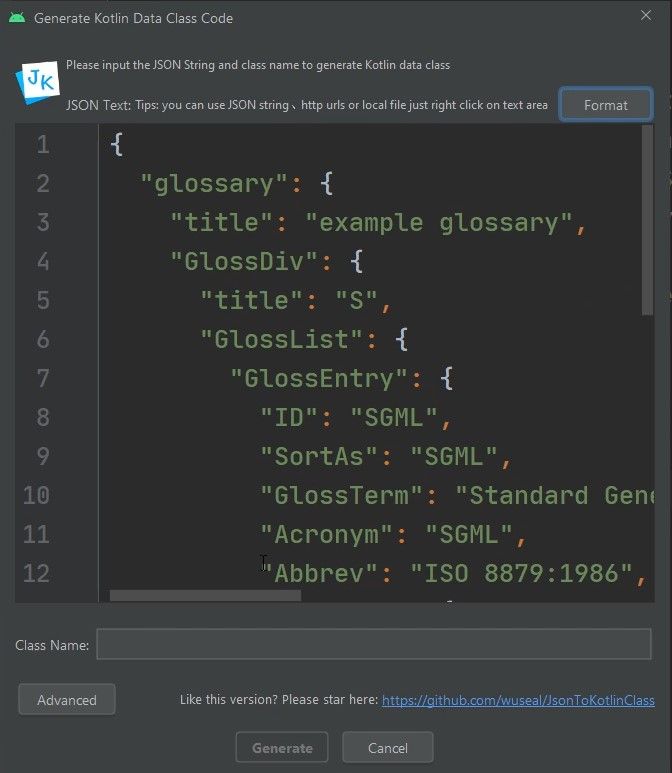 json-to-kotlin-class